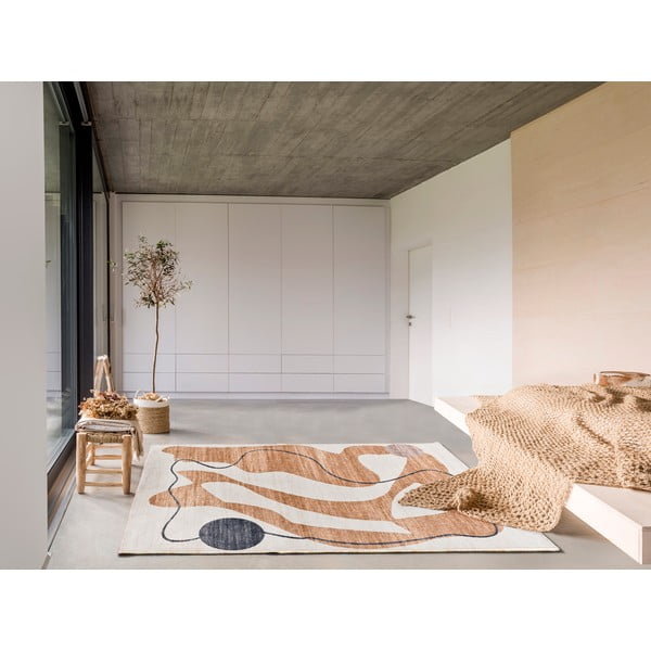 Tappeto arancione 140x200 cm Class - Universal-image-1