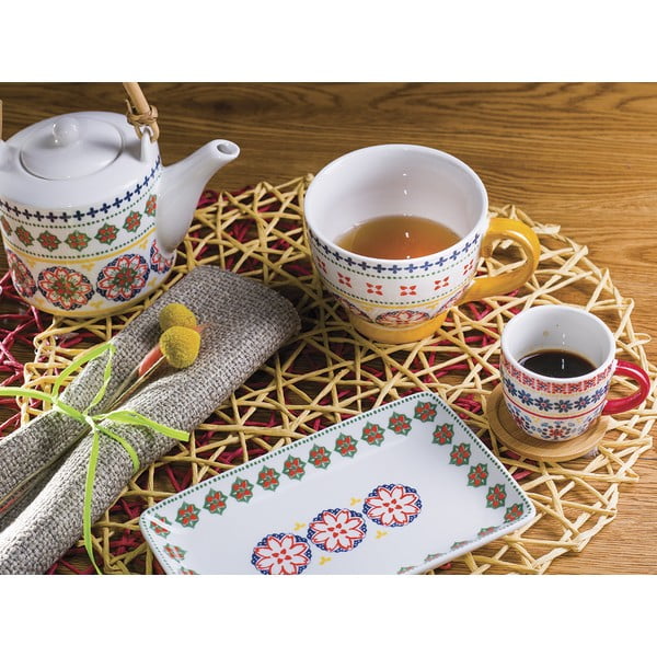 Piatto da portata in porcellana Villa Altachira , 20 x 12 cm Gardeny - Villa Altachiara-image-1