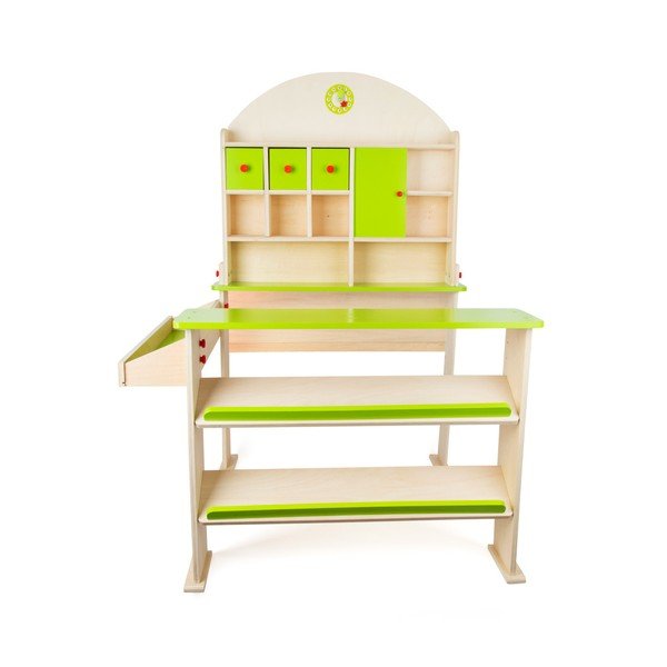 Negozio di giocattoli in legno per bambini Giornata di mercato - Legler-image-2