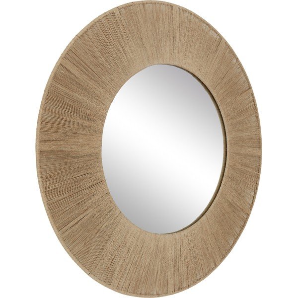 Specchio da parete con cornice in metallo, ø 90 cm Citra - Westwing Collection-image-2