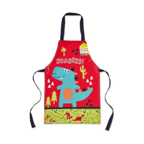 Grembiule da bambino in cotone Dinosaur - Cooksmart ®