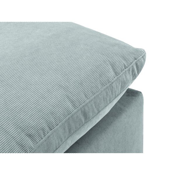 Angolo reversibile azzurro del divano modulare in velluto a coste Galaxy - Windsor & Co Sofas-image-3