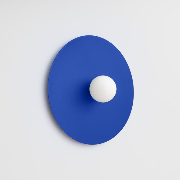 Lampada da parete blu scuro in metallo ø 50 cm AKE – Thoro-image-4