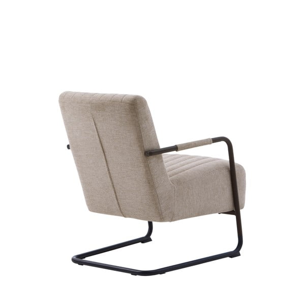 Poltrona beige Trout - Unique Furniture-image-4