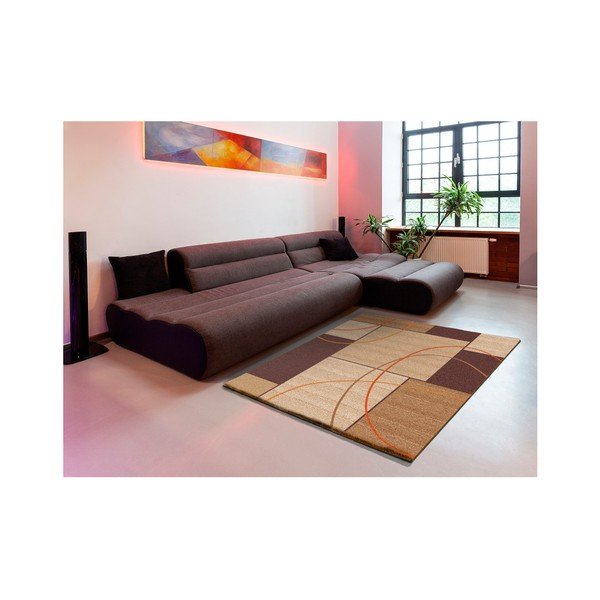 Tappeto marrone Delta Beig, 190 x 280 cm - Universal-image-1