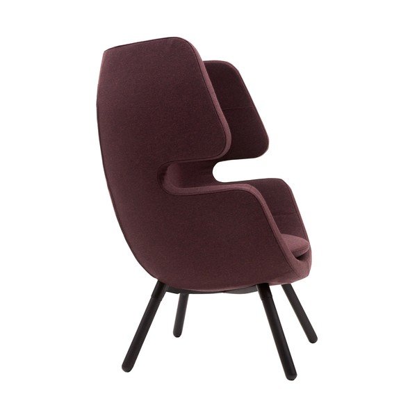 Poltrona viola scuro Moai - Softline-image-2
