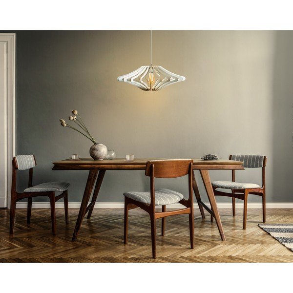 Lampadario bianco ø 47 cm – Opviq lights-image-1