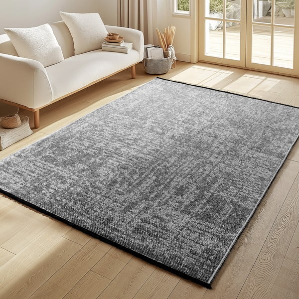 Tappeto grigio scuro lavabile 160x230 cm Space 1900 – Ayyildiz Carpets-image-1