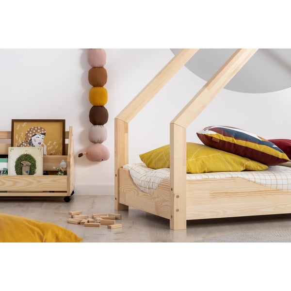 Letto per bambini Loca Elin in legno di pino, 90 x 140 cm - Adeko-image-4