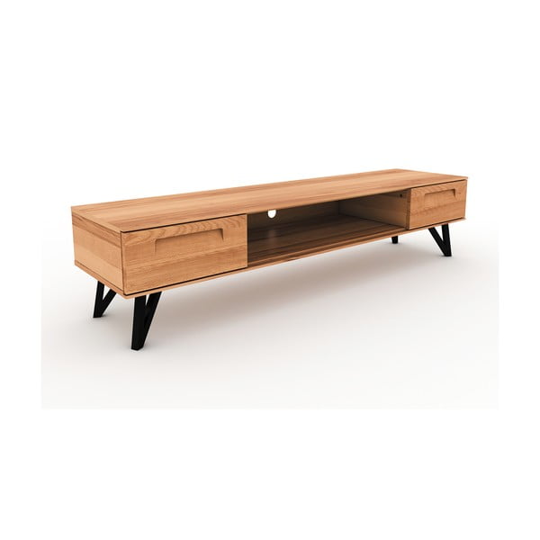 Tavolo TV in legno di faggio 182x42 cm Golo - The Beds