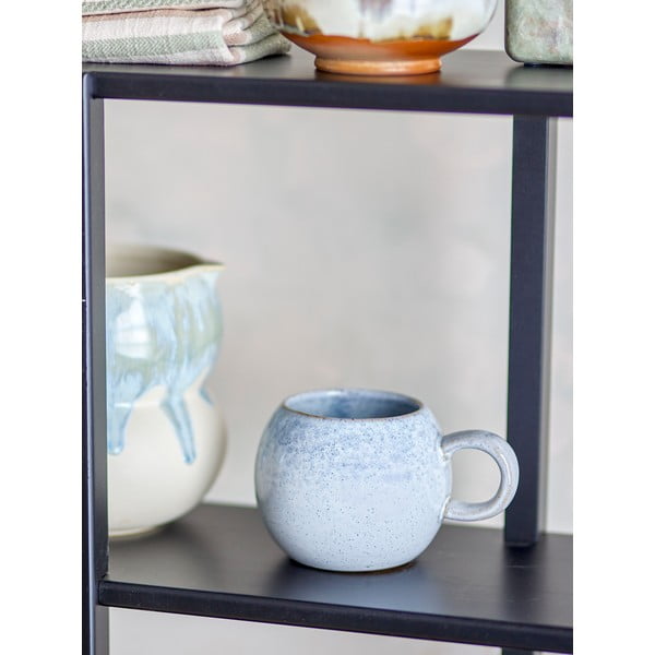 Tazza azzurra in gres 410 ml Paula – Bloomingville-image-1