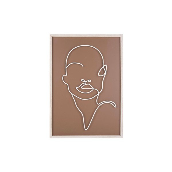 Pittura in cornice di legno, 32 x 45 cm Line - PT LIVING-image-2