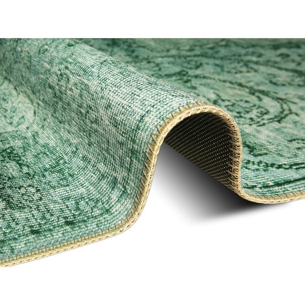 Tappeto verde , 120 x 170 cm Chenile - Ragami-image-3