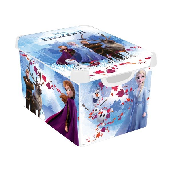 Contenitore per bambini con coperchio Frozen, 22 l Stockholm - Curver