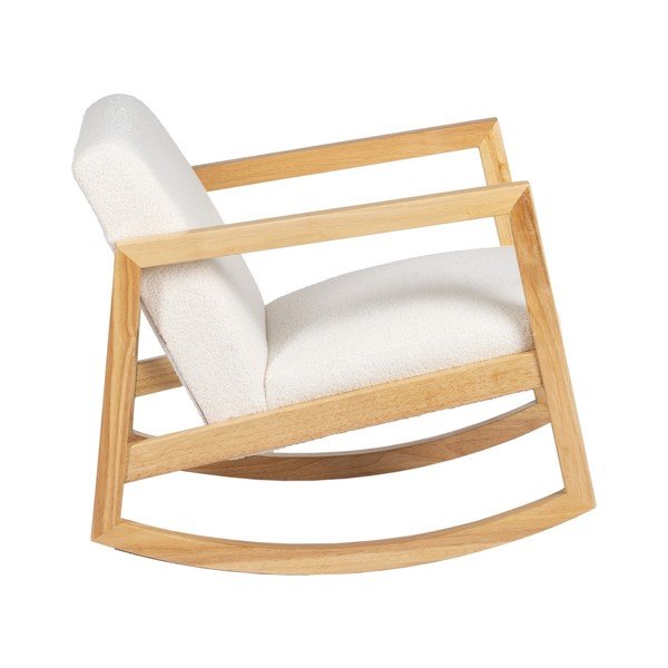 Sedia a dondolo bianca - Ixia-image-2