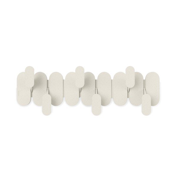Attaccapanni da parete beige in acciaio 16 cm Tempo – Umbra