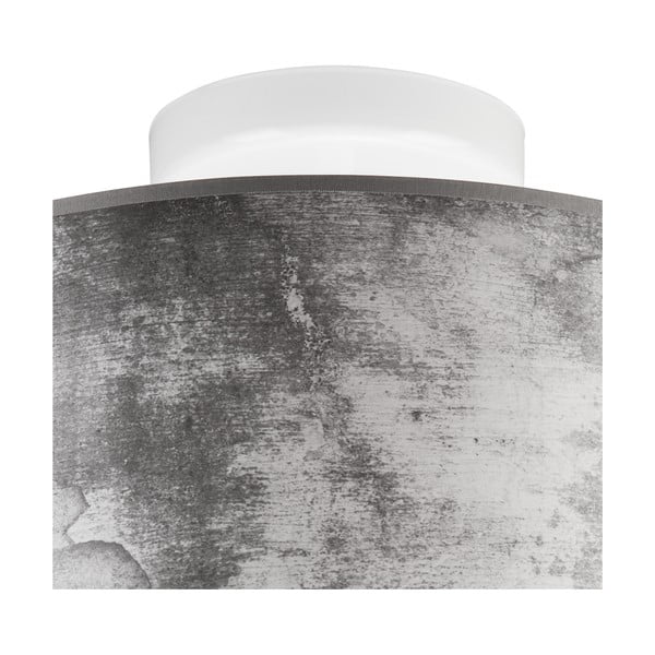 Lampada da soffitto grigia con paralume in tessuto ø 35 cm Print - LAMKUR-image-3