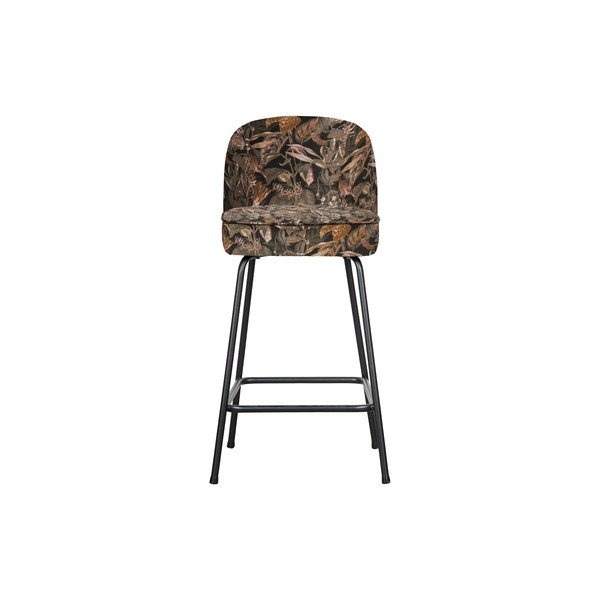 Sedia da bar con motivo floreale Bouquet, altezza 89 cm Vogue - BePureHome