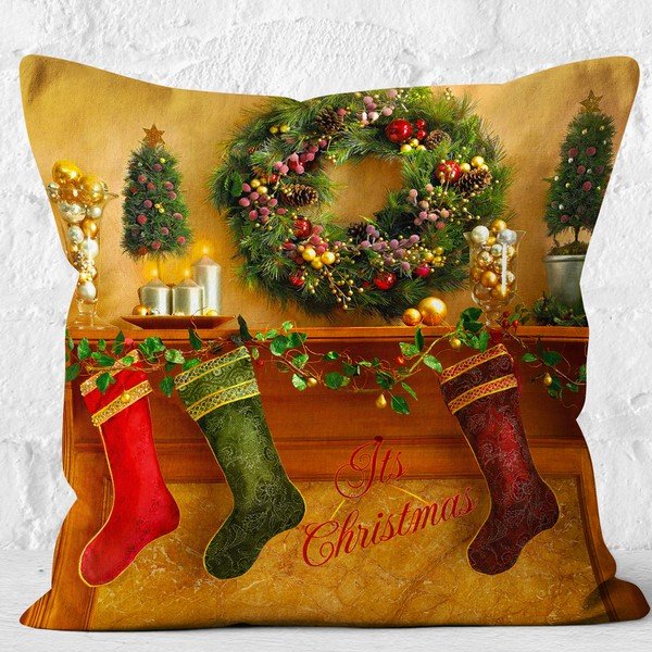 Federa decorativa a tema Natale 43x43 cm – Mila Home-image-4