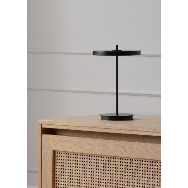 Lampada da tavolo LED nera in metallo con paralume in metallo (altezza totale 31 cm) Asteria Move – UMAGE-image-3