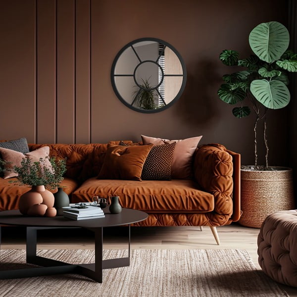 Specchio da parete ø 50 cm Helen - Styler-image-1