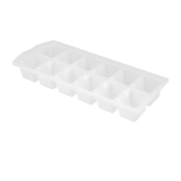 Set di 2 vaschette per cubetti di ghiaccio bianche Ice Cube - Metaltex