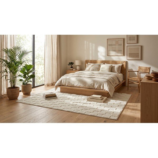 Tappeto crema 120x170 cm Mosaic - ESTE-image-3