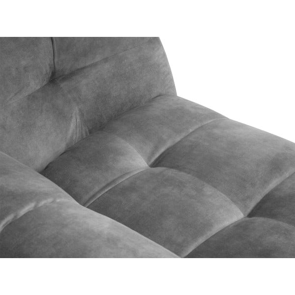 Divano in velluto grigio , 208 cm Vesta - Windsor & Co Sofas-image-1