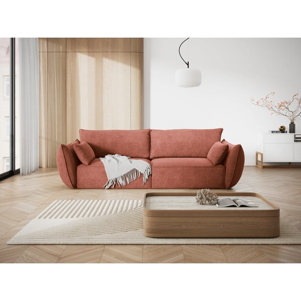 Divano rosso 208 cm Vanda - Mazzini Sofas-image-1