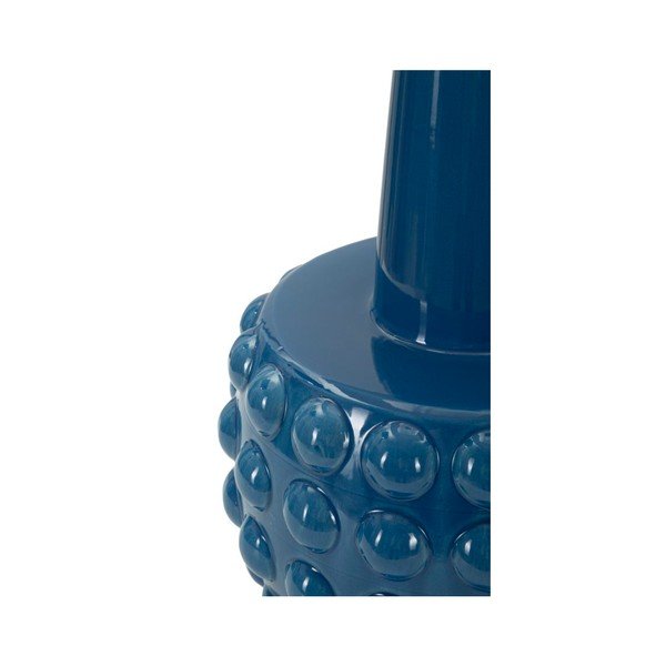Lampada da tavolo bianca/blu in ceramica con paralume in tessuto (altezza totale 51,5 cm) Gress – Mauro Ferretti-image-3