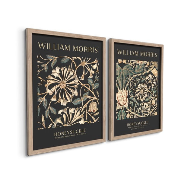 Set di dipinti 2 pz 30x40 cm Morris – Styler-image-2