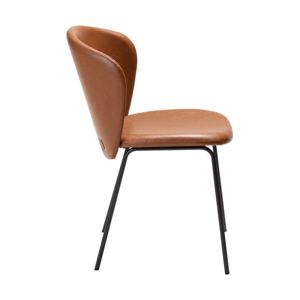 Sedia da pranzo marrone cognac Stay - DAN-FORM Denmark-image-2