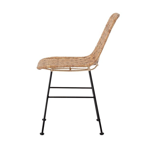 Sedia da pranzo in rattan in colore naturale Kitty - Bloomingville-image-2