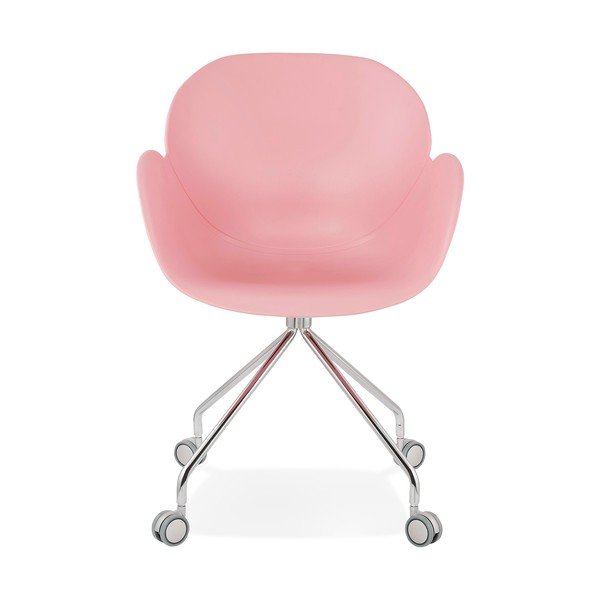 Sedia da ufficio rosa Rulio - Kokoon-image-2