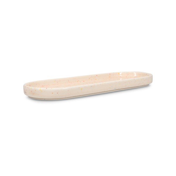 Vassoio vassoio di servizio in porcellana 10x28,5 cm Fika – ONA-image-2