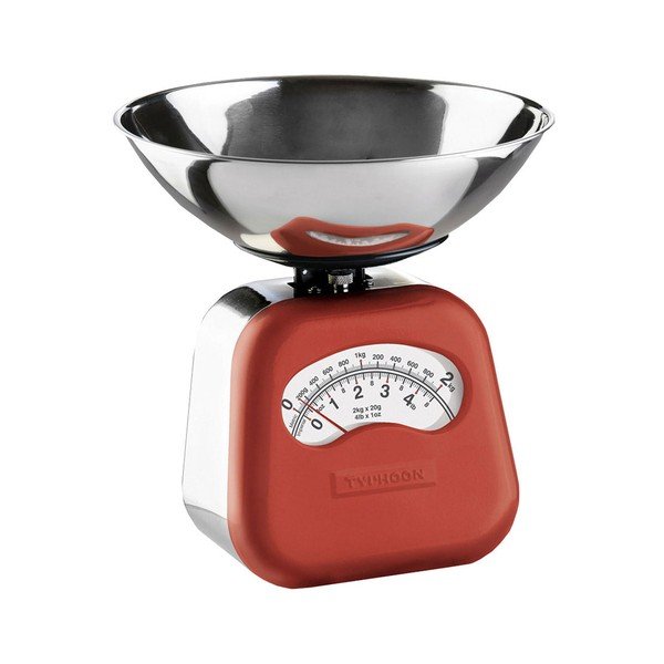 Kuchyňská váha Novo Scales, červená