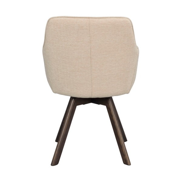 Set di sedie da pranzo beige in imbottito 2 pz Alison – Rowico-image-4