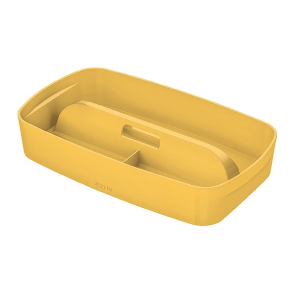 Organizzatore portatile giallo con maniglia Cosy - Leitz