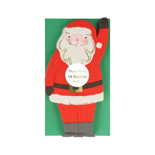 Tovaglioli di carta in set da 16 Jolly Christmas - Meri Meri-image-2