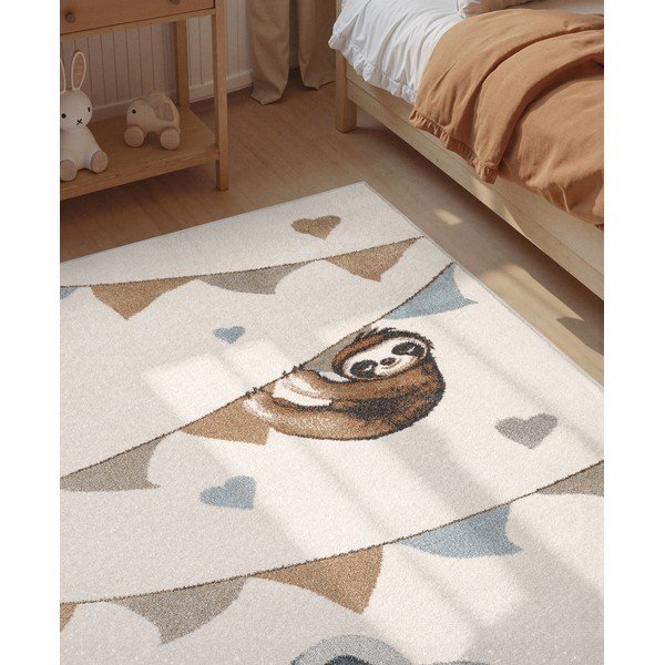 Tappeto per bambini crema 120x170 cm Walk like an Elephant Rainbow Party - Villeroy&Boch-image-4