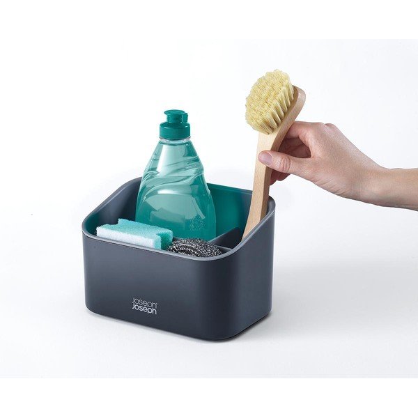 Supporto per detersivo grigio scuro in plastica SinkStore – Joseph Joseph-image-4