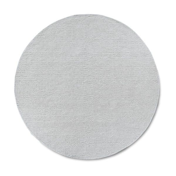 Tappeto grigio chiaro rotondo in lana tessuto a mano ø 200 cm Francois - Villeroy&Boch