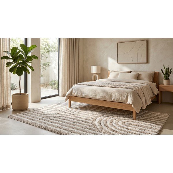 Tappeto beige 120x170 cm Axis - ESTE-image-3