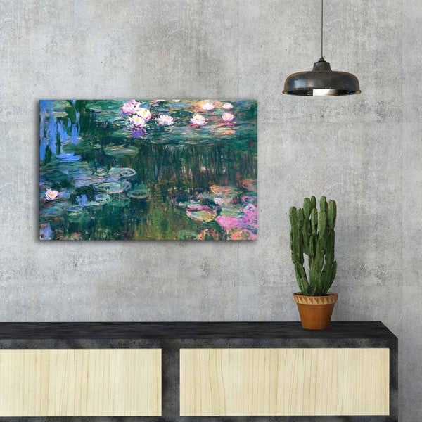 Riproduzione murale su tela, 45 x 70 cm Claude Monet - Wallity-image-1