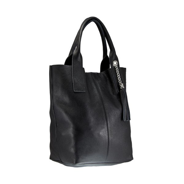 Borsa in pelle nera Lauretta - Giorgio Costa-image-3