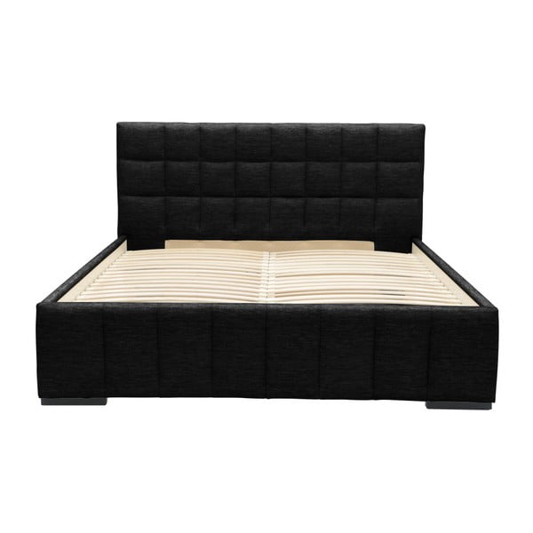 Černá dvoulůžková postel Mazzini Beds Dream, 140 x 200 cm-image-2