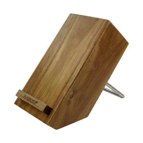 Ceppo di coltelli con supporto in legno di acacia Aiuto - Nirosta-image-2