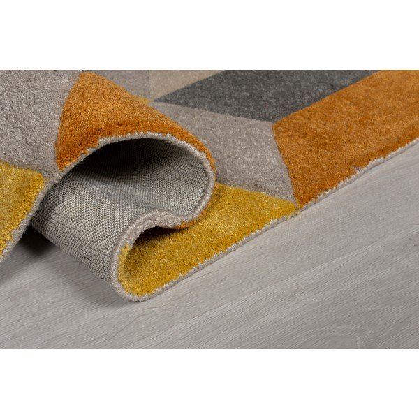 Tappeto giallo , 80 x 150 cm Scope - Flair Rugs-image-2