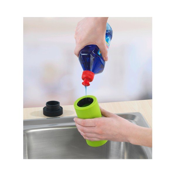 Distributore di detersivo verde Squeeze, 250 ml Easy Squeez-e - Wenko-image-2