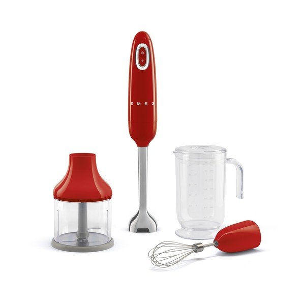 Frullatore a immersione rosso 50's Retro Style - SMEG